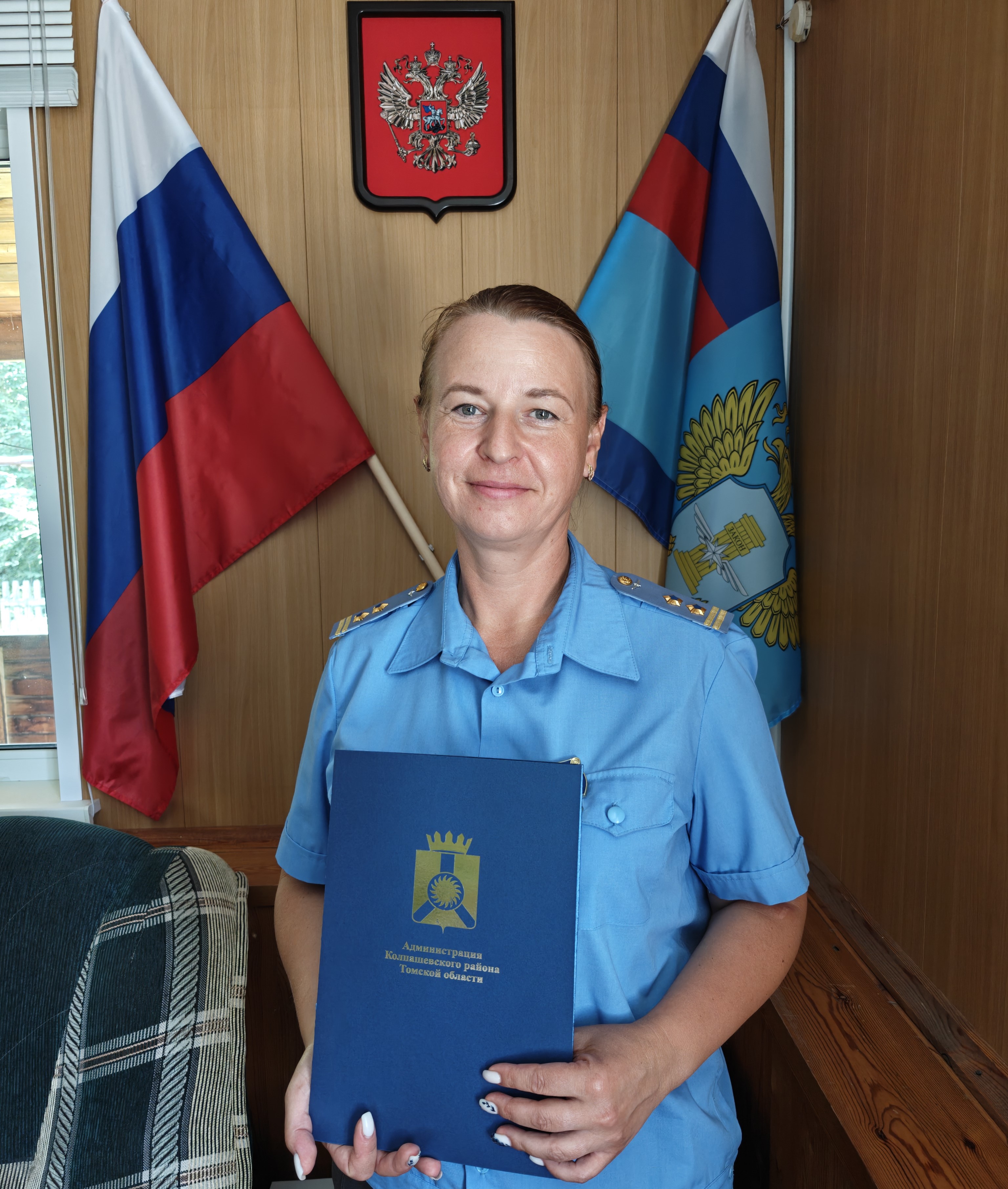 Поздравление ветеранов отрасли с Днем речника в Колпашево